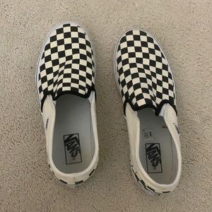 Checkered vans